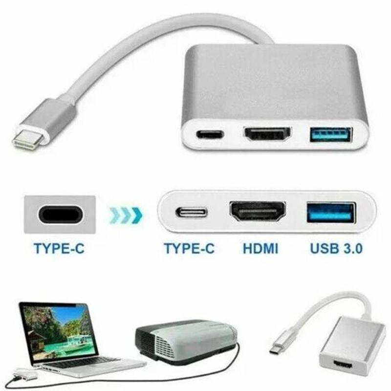 USB Type C to HDMI HDTV TV Cable Adapter Converter Hub for Macbook Android Phone