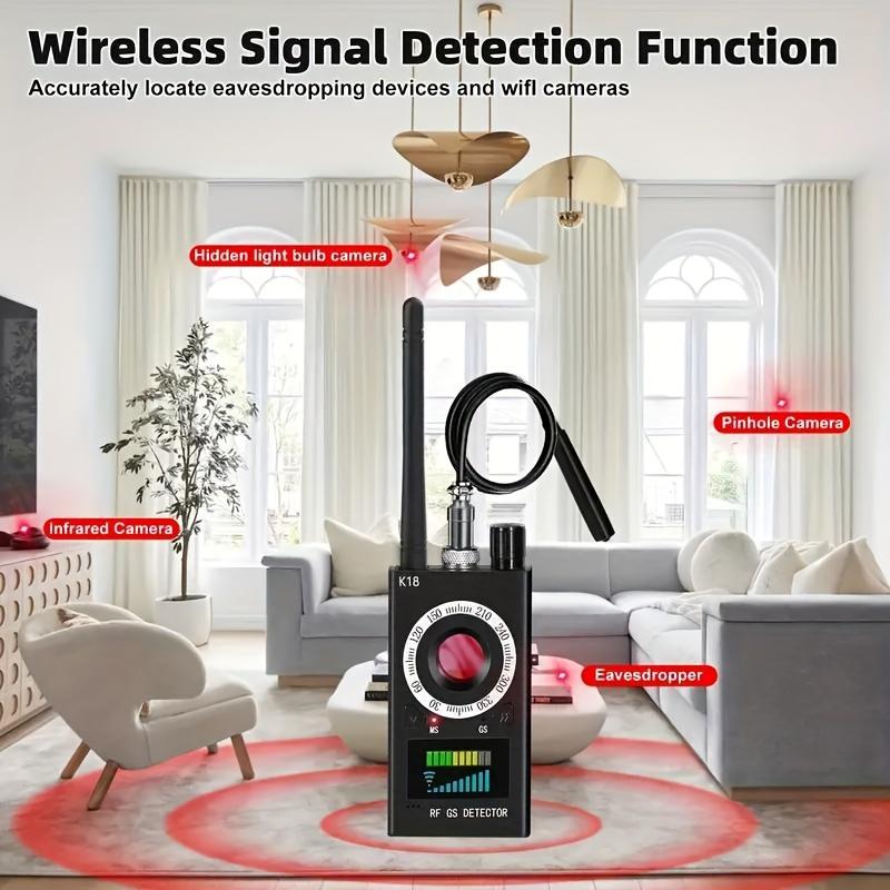 Upgraded Version Hidden Camera Detector for Privacy Protection with GPS Detection