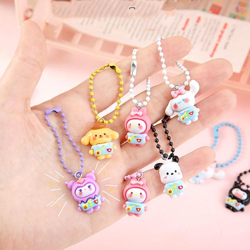 SANRIO Cute Cartoon Design Phone Chain, Creative Phone Lanyard, Fashion Phone Charm for Women & Girls, Mobile Phone Decoration Accessories