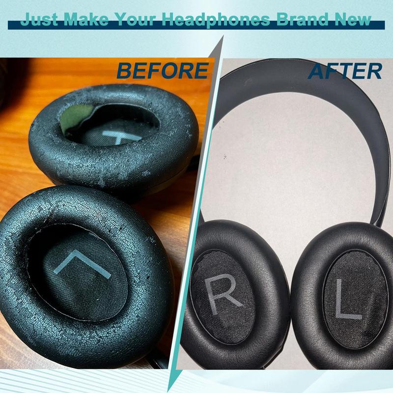 Replacement Earpads Cushions for Bose NC700 Wireless Headphones, Ear Cushions Headset Earpads Ear Cups Cover Repair Parts