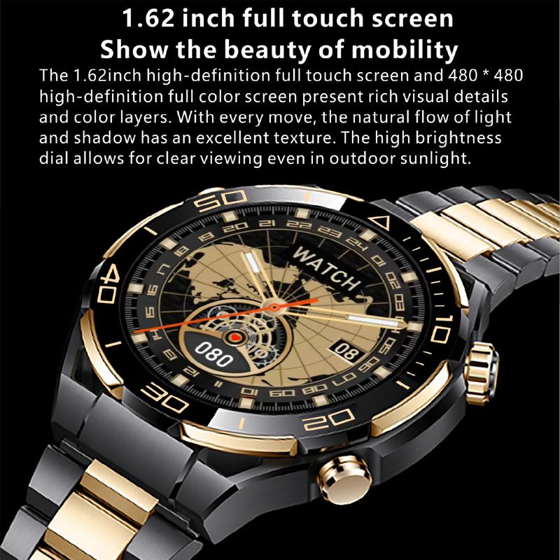 2024 NEW S30 Max Smart Watch Men AMOLED HD Screen GPS Bluetooth Call for IP68 Waterproof Watches Blood Sugar watch