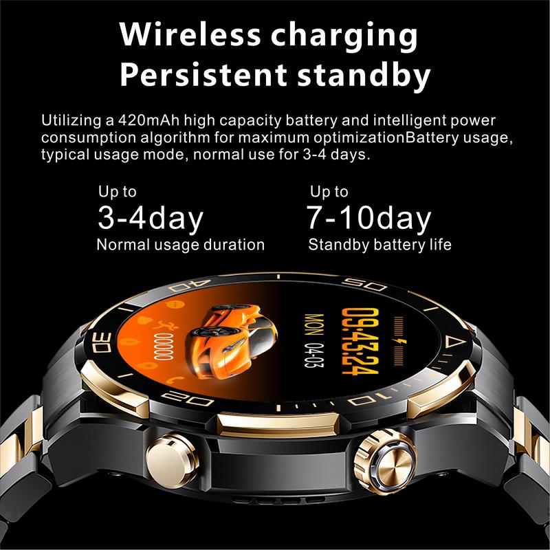 2024 NEW S30 Max Smart Watch Men AMOLED HD Screen GPS Bluetooth Call for IP68 Waterproof Watches Blood Sugar watch