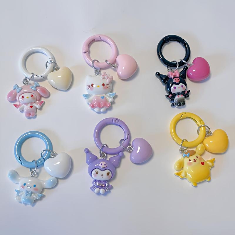 SANRIO Phone Chain, Cute Phone Lanyard, Fashion Phone Strap for Women & Girls, Mobile Phone Decoration Accessories