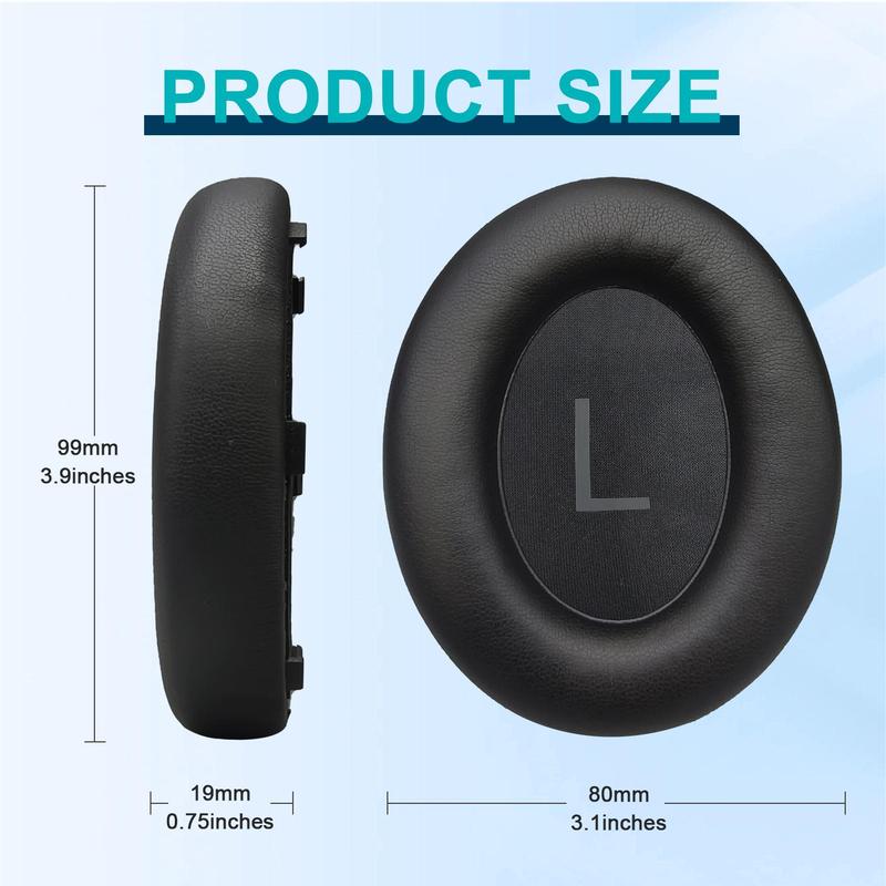 Replacement Earpads Cushions for Bose NC700 Wireless Headphones, Ear Cushions Headset Earpads Ear Cups Cover Repair Parts