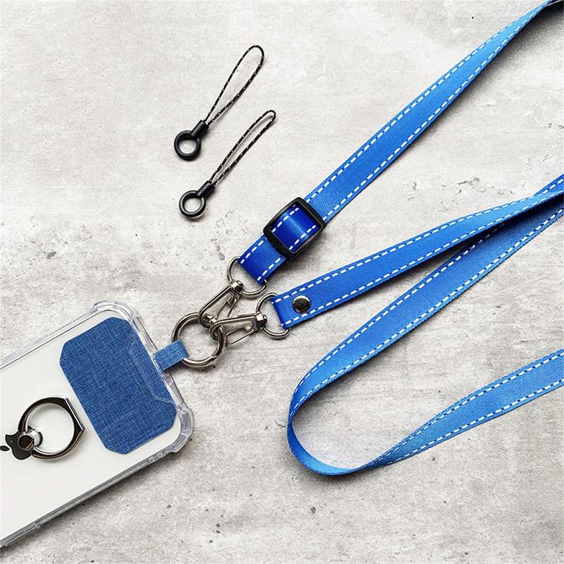 Adjustable Phone Lanyard, Long Crossbody Phone Strap, Soft Fabric Phone Strap, Anti-lost Phone Case Lanyard, Phone Accessories for Women & Men