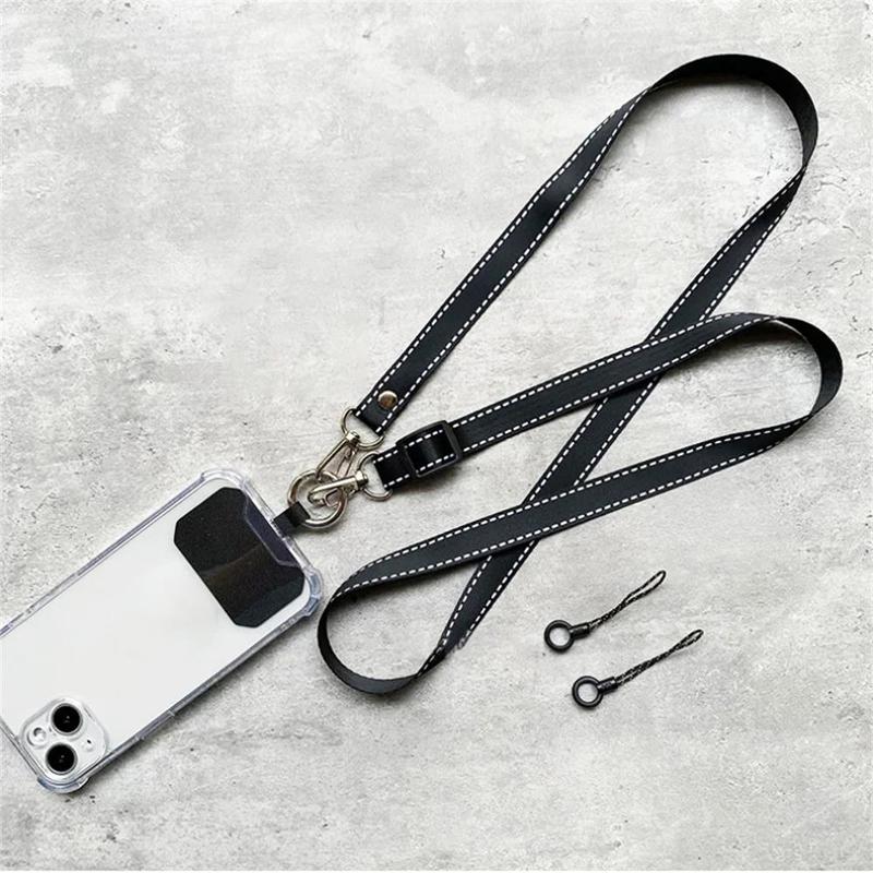 Adjustable Phone Lanyard, Long Crossbody Phone Strap, Soft Fabric Phone Strap, Anti-lost Phone Case Lanyard, Phone Accessories for Women & Men