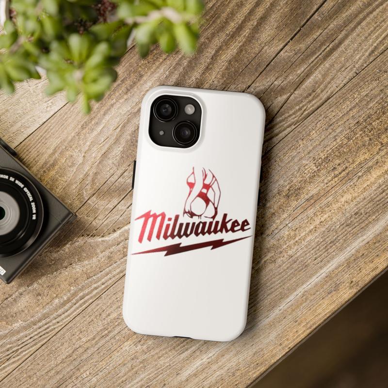 Milwaukee Girl Cute Phone Case, Tough Phone Case, Durable Cover for Phone 16 15 14 13 12 11 Pro Max Mini, 7 8 X XR XS Plus and SS Galaxy S21 S22 S23 S24