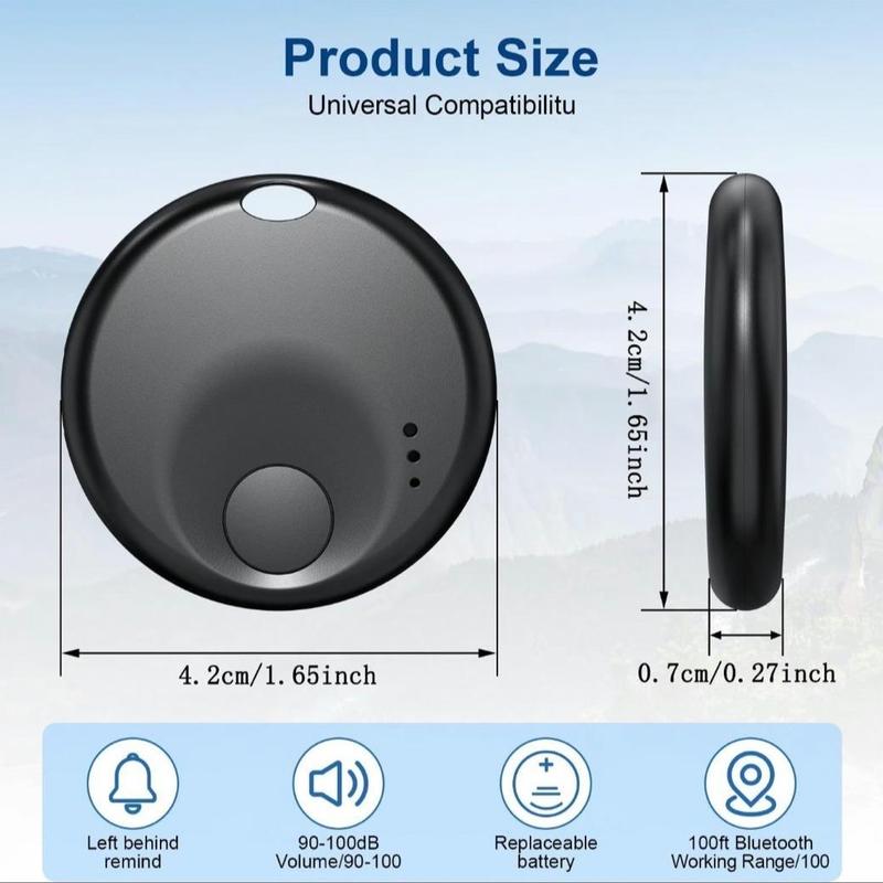 Anti-loss Smart GPS Tracker, 1 Count Mini GPS Tracker, Portable Anti-loss Reminder, Tracking Accessories, Small Gifts for Pet, The Elderly