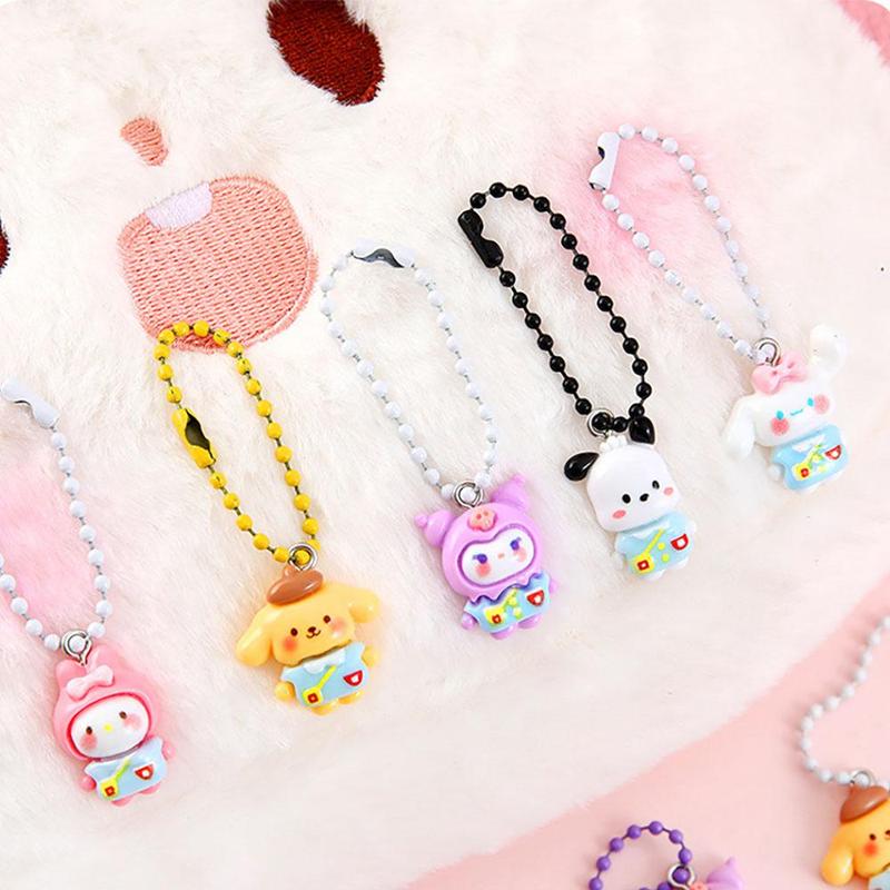 SANRIO Cute Cartoon Design Phone Chain, Creative Phone Lanyard, Fashion Phone Charm for Women & Girls, Mobile Phone Decoration Accessories