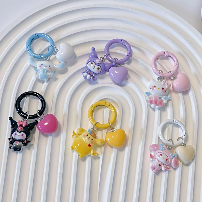 SANRIO Phone Chain, Cute Phone Lanyard, Fashion Phone Strap for Women & Girls, Mobile Phone Decoration Accessories