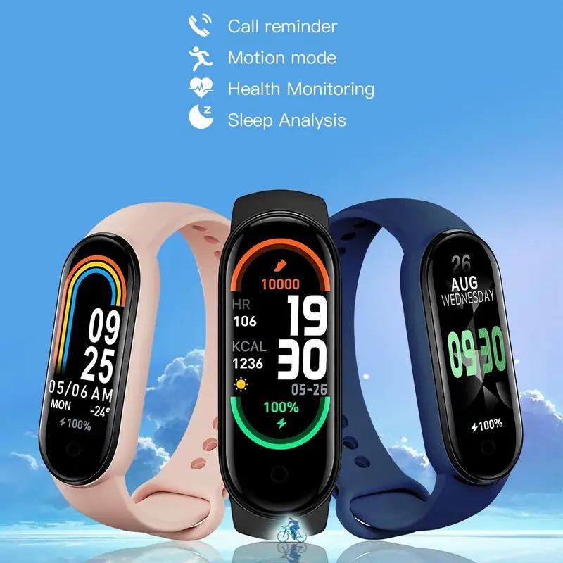 M5 Smartwatch Movement Watch Step Bluetooth Synchronous Phone Information Smartwatch For Men And Women Students