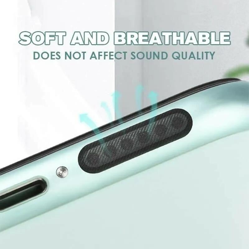 Dust-proof Stopper, Mobile Phone Speaker Dust-proof Mesh Sticker, Universal Durable Smartphone Dust Plug, Anti Dust Mesh Sticker, Charging Port Protector Cover, Phone Accessories for iPhone Type-C Cellphone