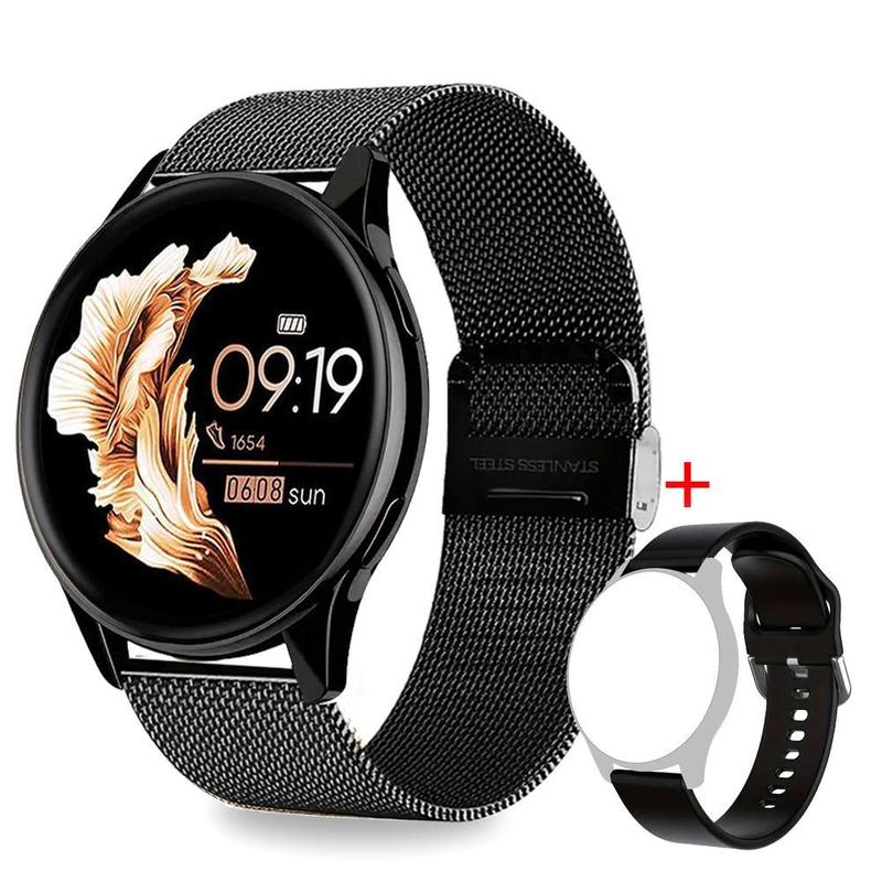 Smart Watch for Men & Women, Outdoor Watch with Wireless Call Dial, Incoming Call Alert & Rejection, Message Alert View, Multiple APP Alerts, Custom Wallpaper, Smart & Wearable Devices Compatible with iPhone Andriod Smartphone