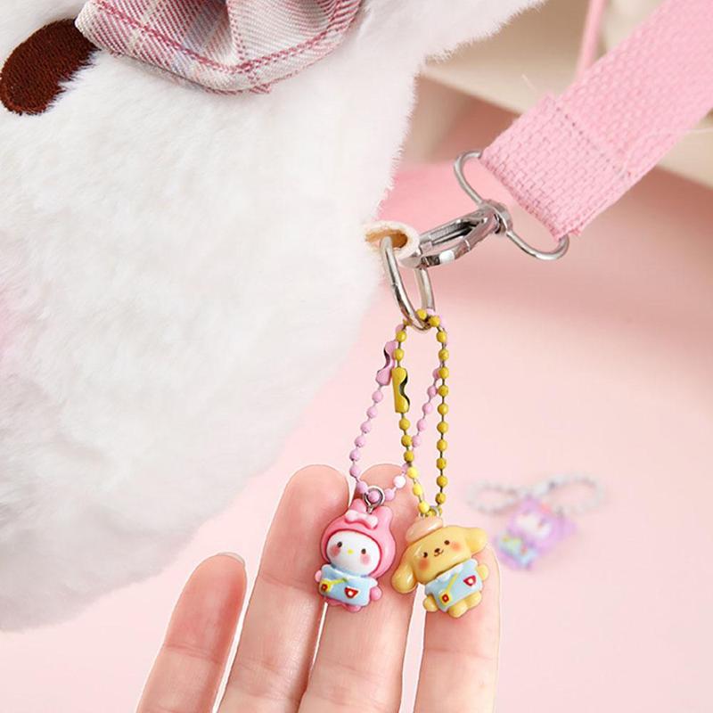 SANRIO Cute Cartoon Design Phone Chain, Creative Phone Lanyard, Fashion Phone Charm for Women & Girls, Mobile Phone Decoration Accessories