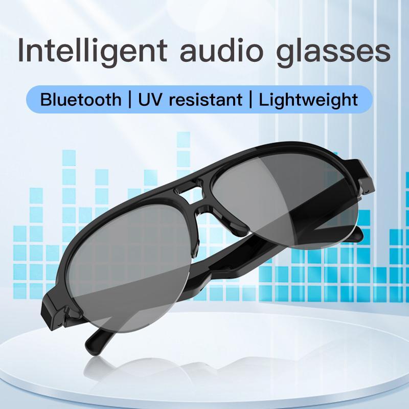 Smart Glasses, Voice Control Smart Glasses, Bluetooth-compatible Smart Glasses, Voice Assistant Smart Glasses, Open Ear Smart Glasses