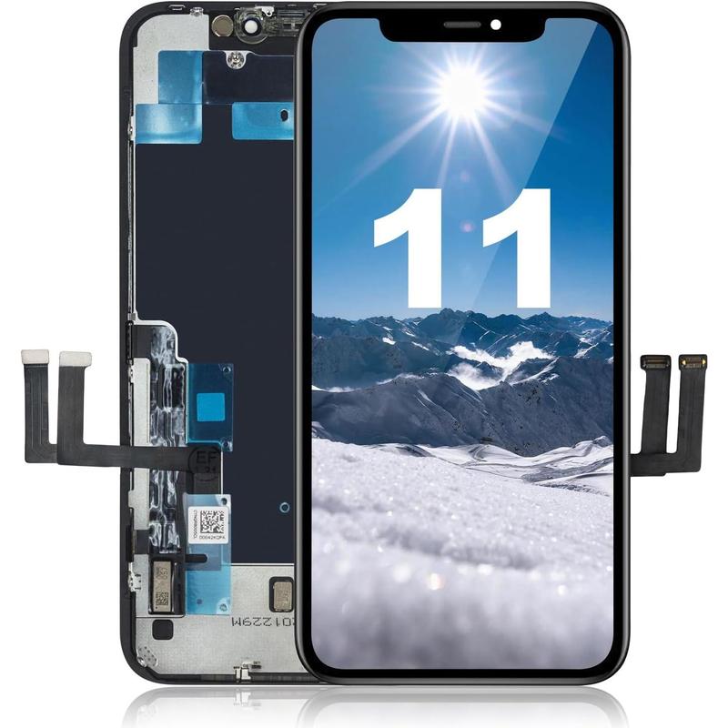 for iPhone 11 LCD Screen Replacement,Wholesale Full HD Touch Digitizer Display Assembly with Waterproof Adhesive Compatible with iPhone 11 Screen Replacement 6.1 inch (A2111,A2223,A2221) No Tools