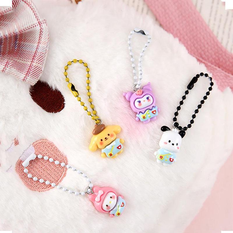 SANRIO Cute Cartoon Design Phone Chain, Creative Phone Lanyard, Fashion Phone Charm for Women & Girls, Mobile Phone Decoration Accessories