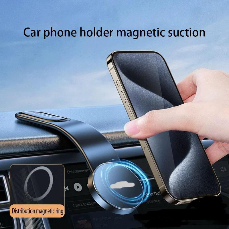 Magnetic Car Phone Holder, Car Dashboard Phone Holder, Car Interior Accessories for iPhone 12 13 14 15