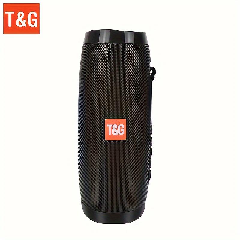 TG157 LED Flashing Light Wireless speaker Portable Outdoor 1200mAh BoomBox speaker support TF card AUX USB FM WAV MP3 WMA 10W power Play time 3-5H support 32G TF card Wireless Radio