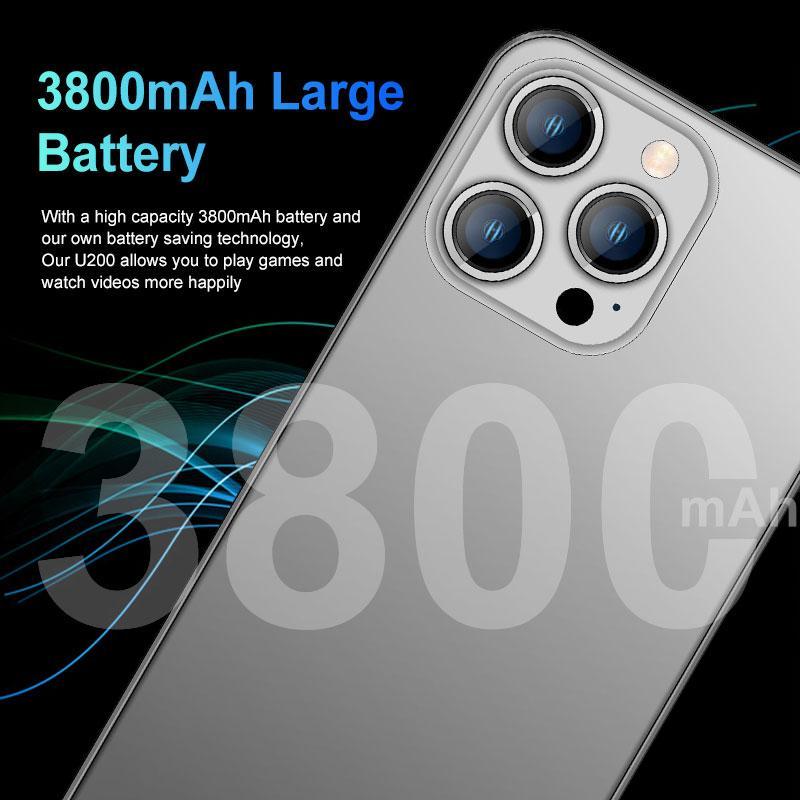 6.52 Inch Screen 3GB+32GB Smartphone, 4G Network Smartphone, Large Screen Android Phone, Long-lasting Mobile Phone for Gaming