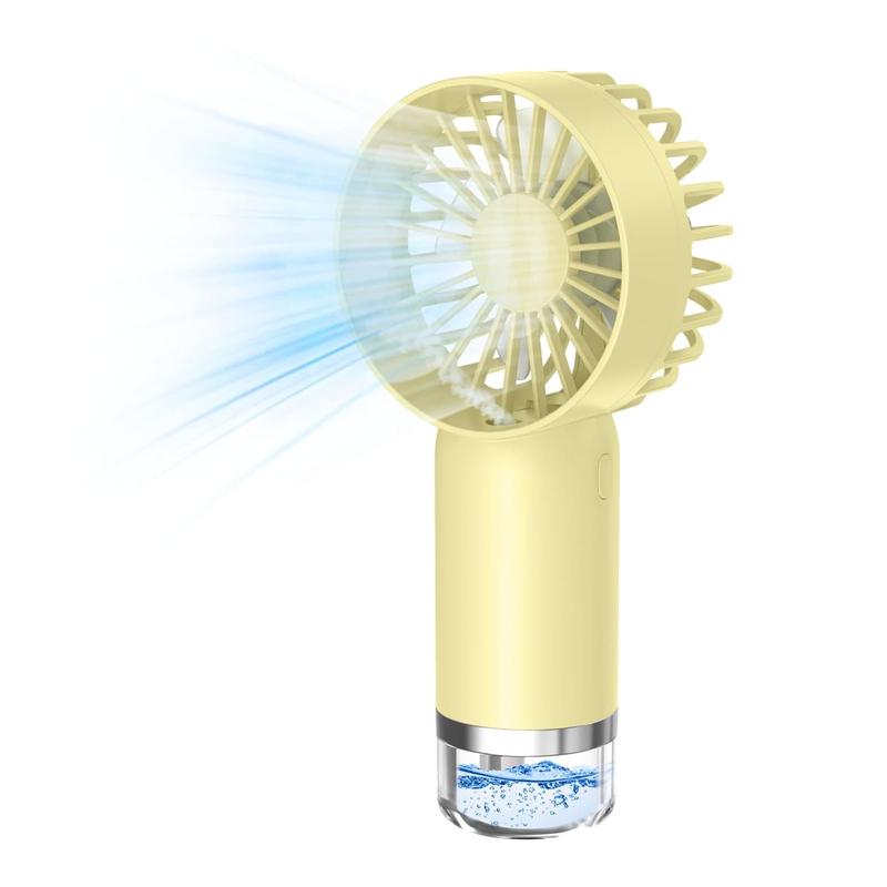 Handheld Misting Fan, USB Rechargeable Handheld Spray Fan, Portable Handheld Spray Fan, Portable Fan for Home, Office, Travel, Outdoor, Back to School Gifts