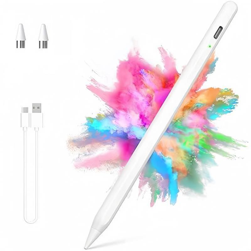 Stylus Pen for iPad with Palm Rejection, Compatible with 2018-2024 iPad 10th-6th Gen, iPad Pro 11 12.9 inch, New iPad Air 2024 5th-3th Gen, Bluetooth