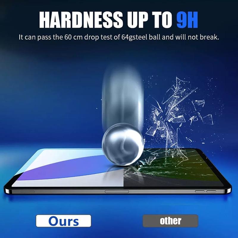 3 Pack HD Tempered Glass Screen Protector For Apple iPad 9.7 10.2 10.9 11 inch