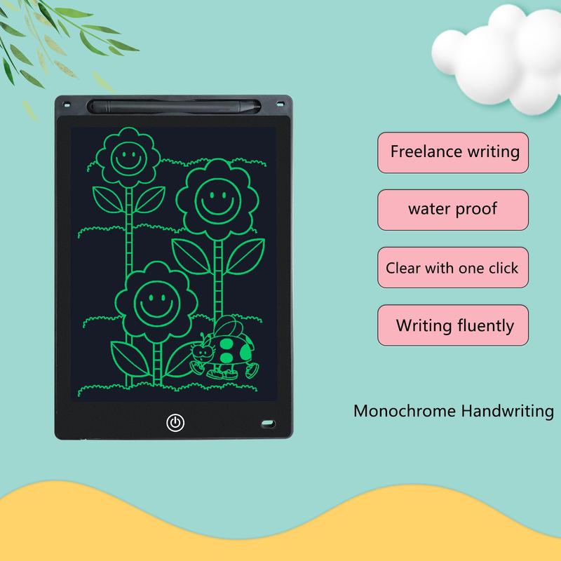 LCD Writing Tablet, Reusable Drawing Tablets, Multipurpose Electronic Drawing Board, Lock Key Drawing Pad, Student Drawing Tablet, Art Supplies Educational Writing Tablet Equipment, Universal Education Devices