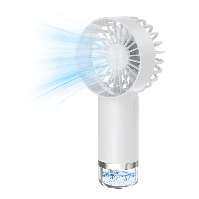 Handheld Misting Fan, USB Rechargeable Handheld Spray Fan, Portable Handheld Spray Fan, Portable Fan for Home, Office, Travel, Outdoor, Back to School Gifts