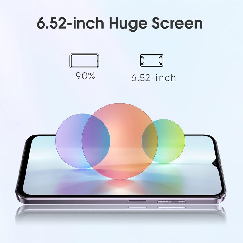 Note 16 Pro NFC Unlocked Mobile Cell Phones,  12GB (4GB+8Virtual)+ 128GB, 8 Core, 6.52 ''FHD Display + Screen Unlocked, Android 13, 50MP + 8MP, 4400 mAh Battery , Dual Sim 4G LTE Cellphone , Splash Proof,Fingerprint &Face Unlock Smartphone