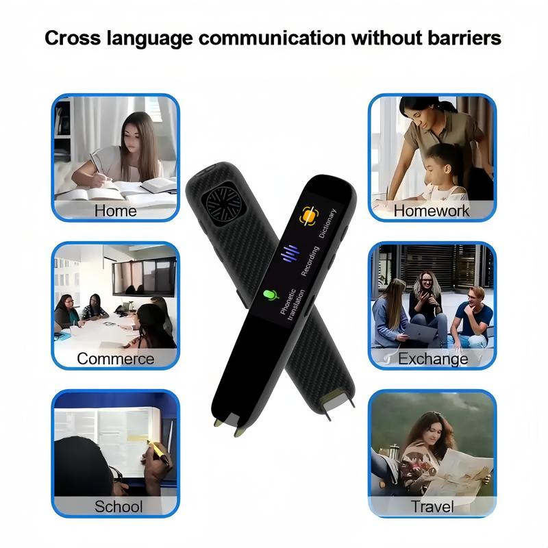 [Black Friday] Reading Pen,Translation Pen,Designed For Reading Elementary School Students, Scanning Text-to-Speech Device, OCR Digital Reading Pen with 112 Language, Wireless Translation Pen Scanner For Students, Adults, Travelers