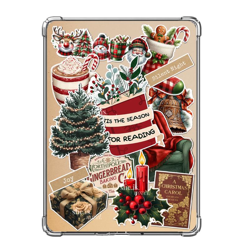 TIS the Season for Reading l-  Kindle | Kobo | Boox E-Reader Cardstock Inserts