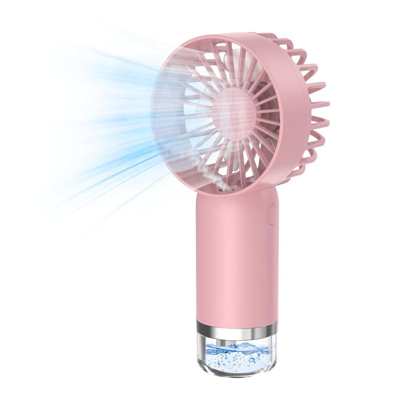 Handheld Misting Fan, USB Rechargeable Handheld Spray Fan, Portable Handheld Spray Fan, Portable Fan for Home, Office, Travel, Outdoor, Back to School Gifts