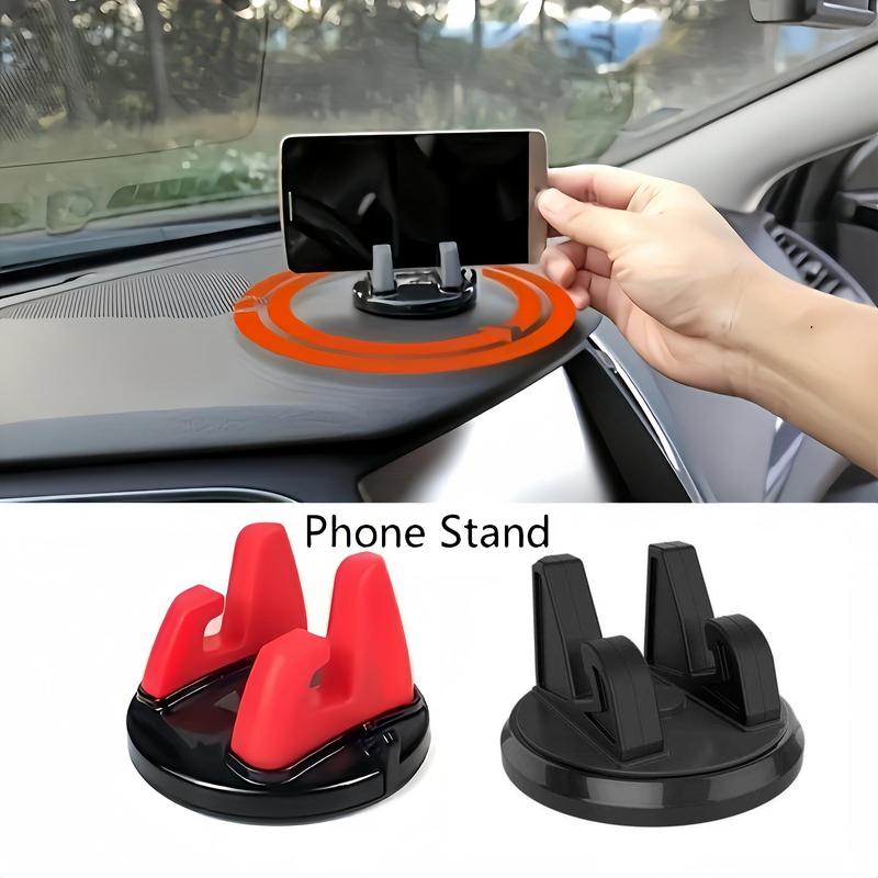 360 Degree Rotatable Car Dashboard Phone Holder, Anti-slip Car Phone Mount, Universal Car Phone Holder, Car Interior Accessories for GPS Navigation