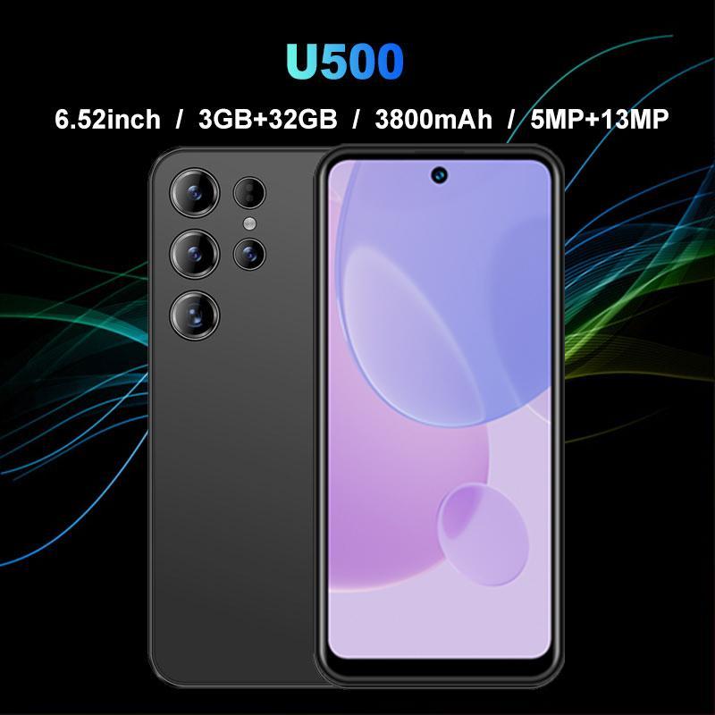 6.52 Inch Android Phone, 3GB+32GB RAM 4G Phone, Universal Smartphone with 3800mAh Battery & Face Recognition Unlock, Mobile Phones for Gaming, Watching Movie