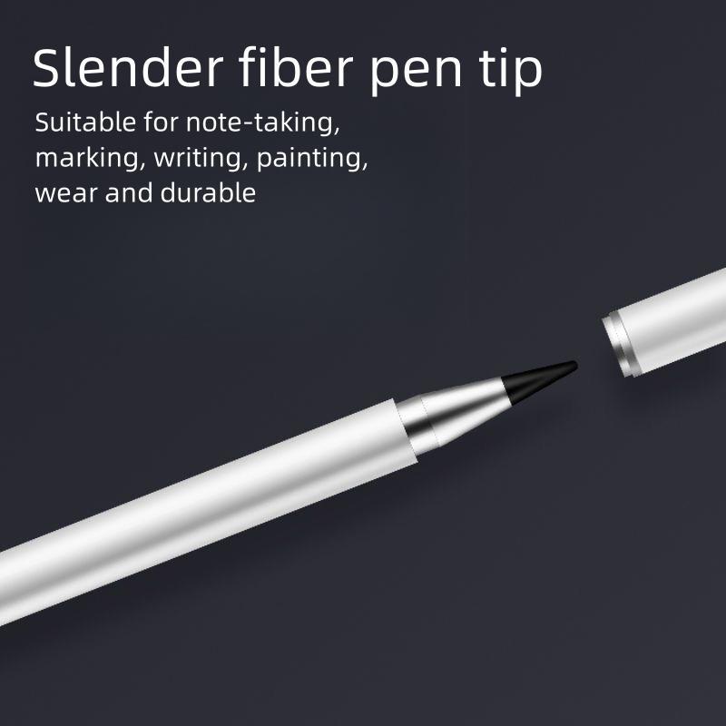 3 in 1 Stylus Pen, High Sensitivity & Fiber Tip Stylus Pen, Non-sharpening Eternal Pencil, Tablet & Computer Accessories for iPad, iPhone, Android Tablets