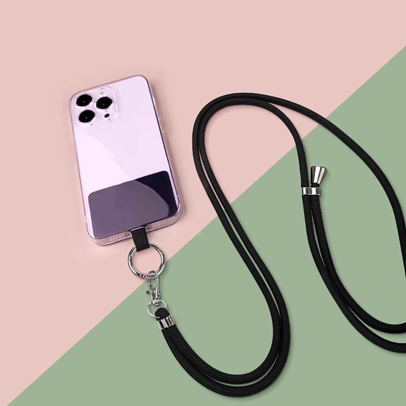 Retractable Mobile Phone Lanyard, Adjustable Cell Phone Lanyard, Crossbody Neck Strap Compatible with Phone, Smartphones Lanyard