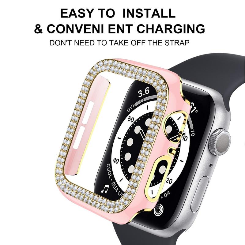 Bling Bumper Case for Apple Watch - Pretty Pink - Accessories, Wearable