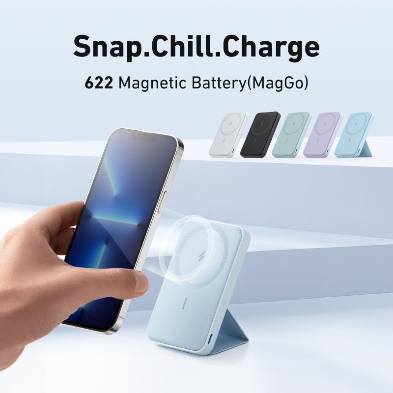 [Only for Black Friday] Anker 622 Magnetic Battery & Anker 3in1 Power Bank, 5,000mAh Portable Charger Block