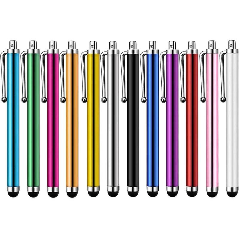 12 Pack Stylus Pen, Stylus Pens for Touch Screens Tablets Android  Smartphones  Galaxy (Multicolored)