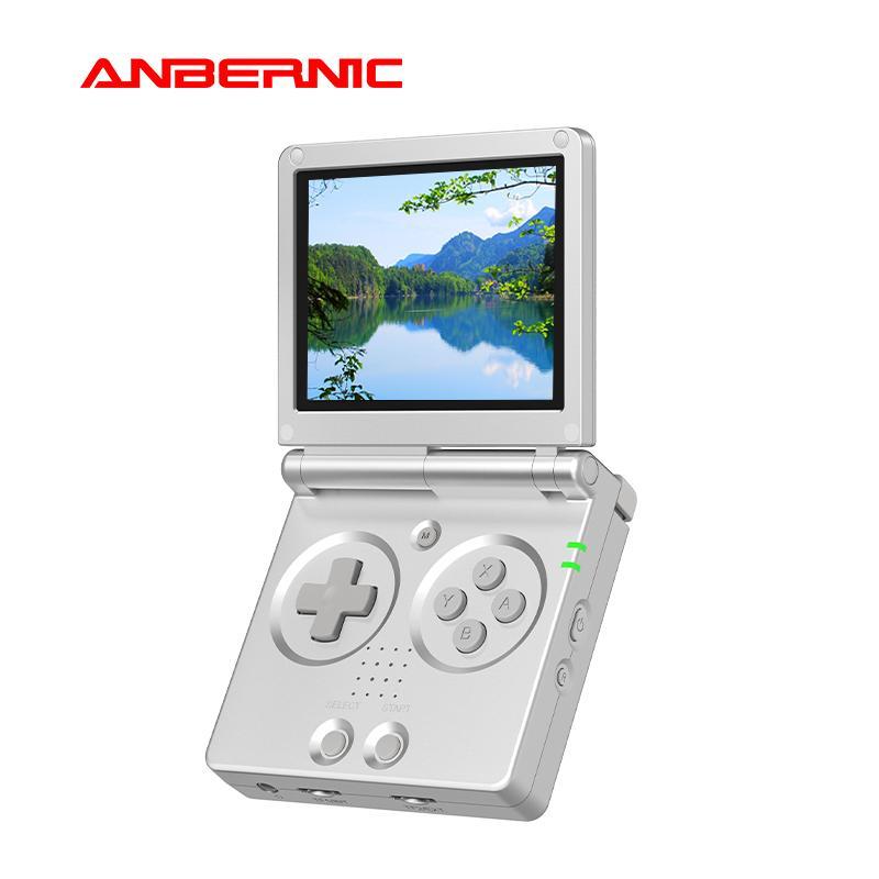 Anbernic RG35XXSP Handheld Game Console, Retro Pocket Game Items Console, 3.5 Inch IPS Screen Game Console with Classic Games