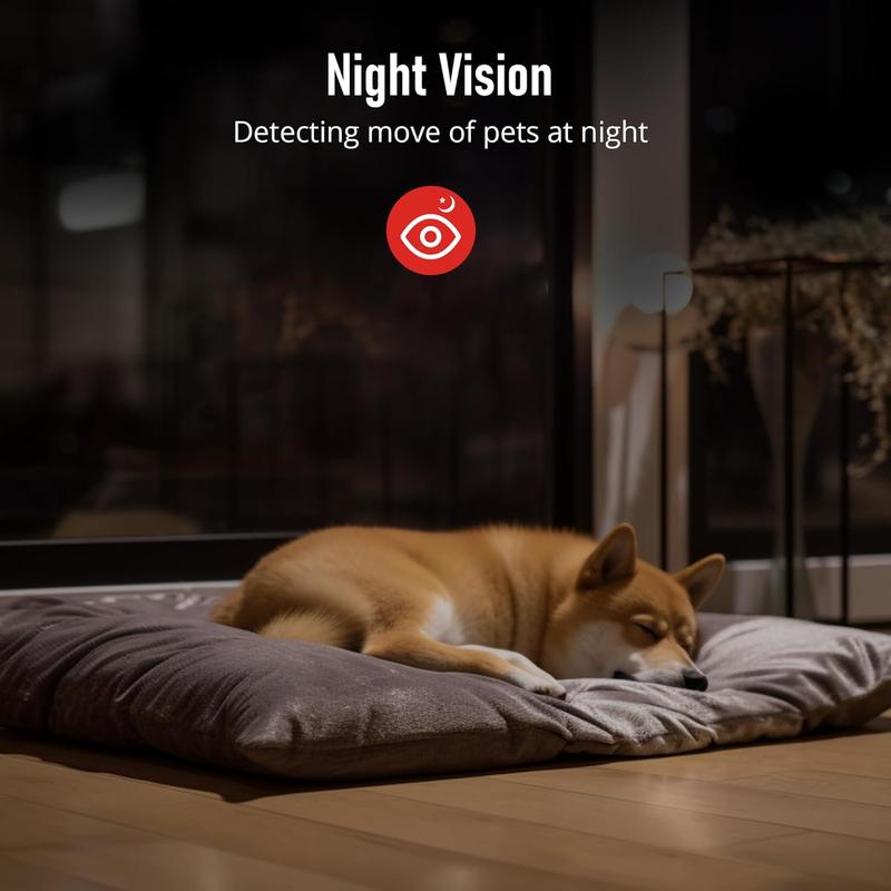 2K Pet Camera, 360?View  Camera  Dispenser, 5G WiFi Pets  with Phone APP, Two-Way Audio,  Night Vision, Barking Detection and Motion , Works with Alexa