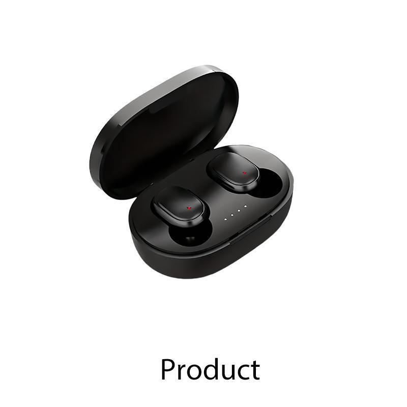 Wireless In-ear Design Earphone, Bluetooth-compatible Wireless Earphone with Charging Case, Noise Cancelling Earbuds for Sports, Gaming, Running