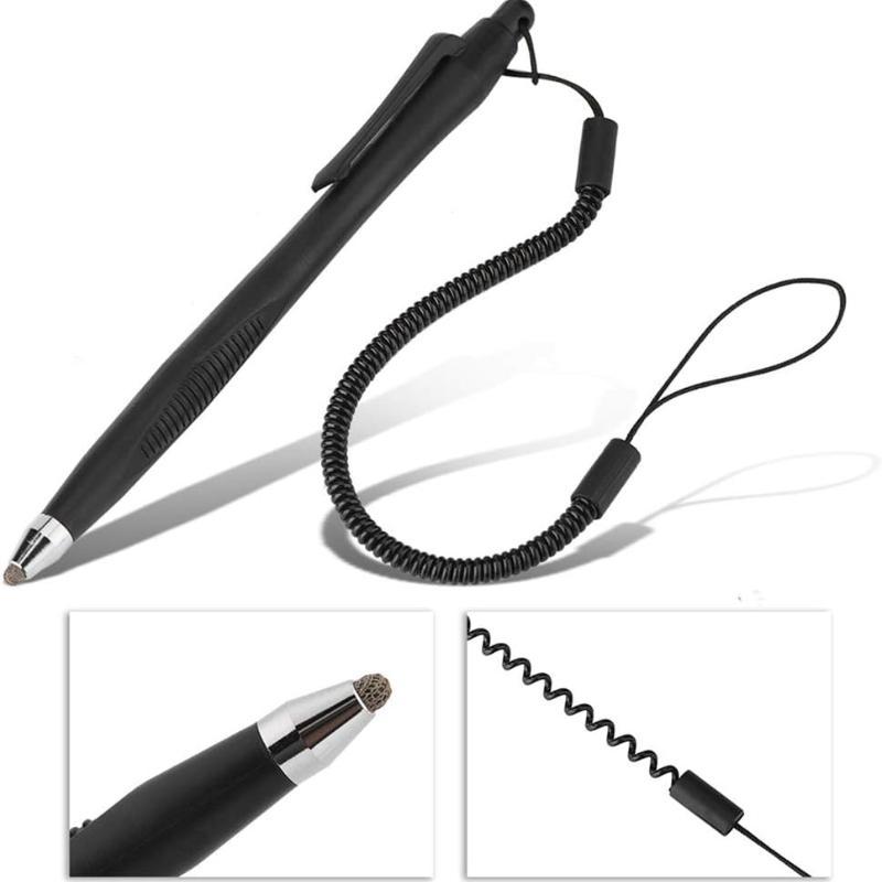 Stylus Capacitive Pen, Touch Screen Pen, Drawing Pen, Point Stylus with Spring Cord, Universal Stylus Pen for Apple Android Phone Tablet