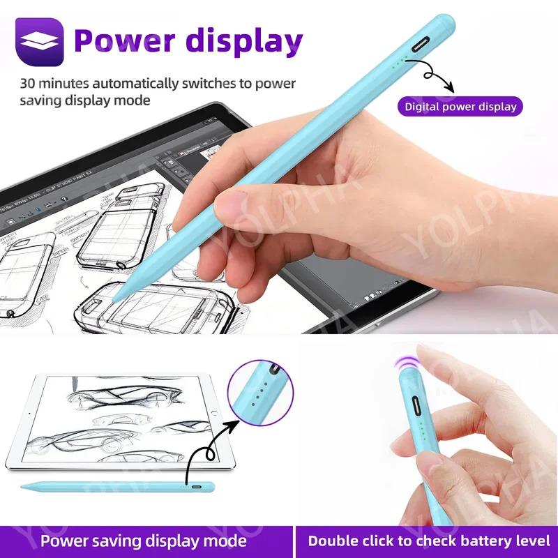 For Apple Pencil 2 iPad Pencil For Appl Stylus Pen For iPad 2023 2022 2021 2020 2019 2018 4 5 9th 10th Air 5 iPad Accessories