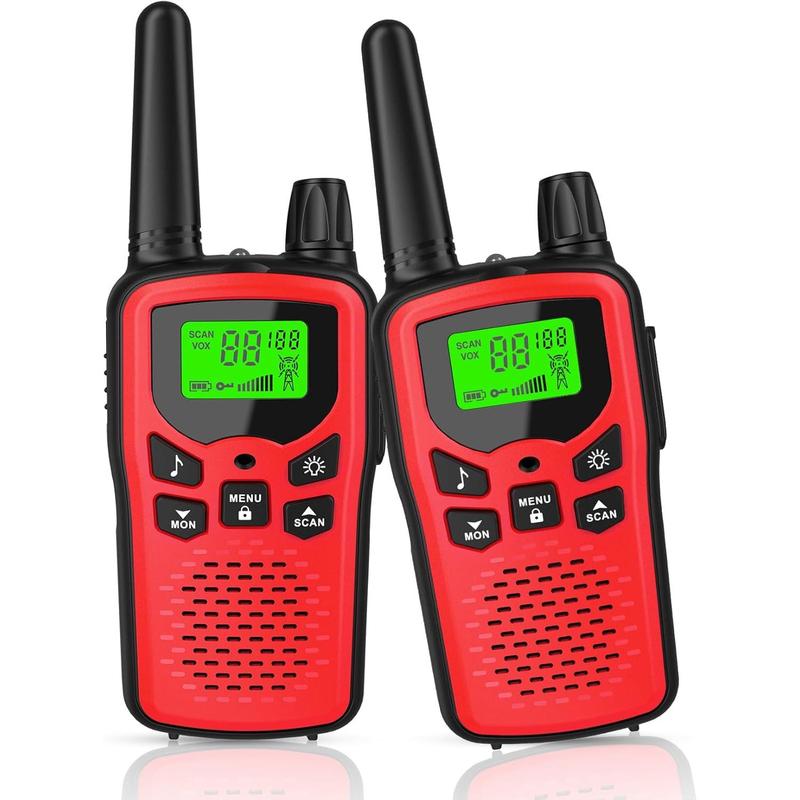 Walkie Talkies,Long Rang Walkie Talkies with 22 FRS Channels,Walkie Talkies for Adults with Lamp,VOX,LCD Display for Outdoor Activities