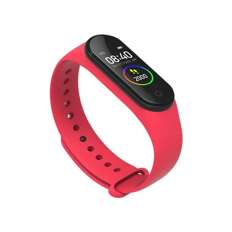 M4 Smart Band Wristband Heart Rate Blood Pressure  Smart Bracelet Monitor Pedometer Fitness Waterproof Color Screen V5.0