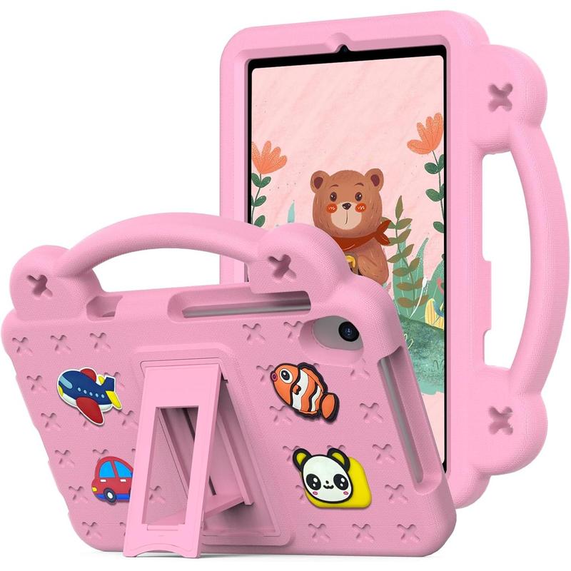 for TCL Tab 8le Tablet Case 8.0 inch 2023,  EVA Cover with Stand Handle, for TCL Tab 8 LE (9137w) Tab 8 WiFi (9132x) TCL Tab 8 Plus(9138s) TCL Tab 8 SE(6048E) TCL Tab 8V, Pink