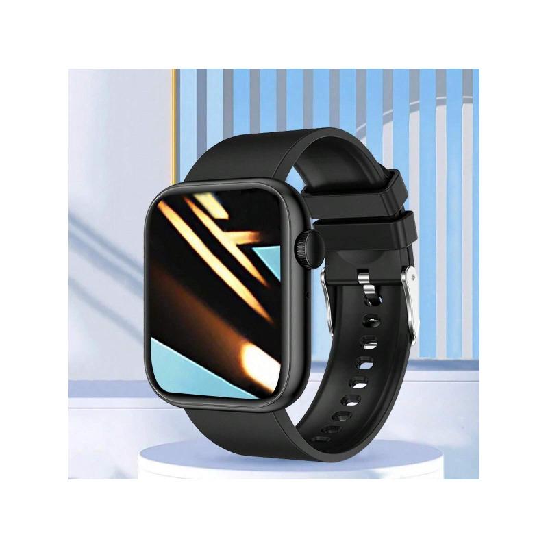 Men Women Smartwatch Full Touch Square Heart Rate Blood Pressure Sleep Monitor Sports Fitness Smart Watch Making Call Pedometer Alarm Clock Music Remote Control Watches Custom Watch Face for Android IOS Smart Bracelet Gifts for Girls and Boys Birthday For