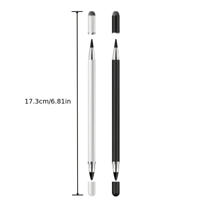 3 in 1 Stylus Pen, High Sensitivity & Fiber Tip Stylus Pen, Non-sharpening Eternal Pencil, Tablet & Computer Accessories for iPad, iPhone, Android Tablets